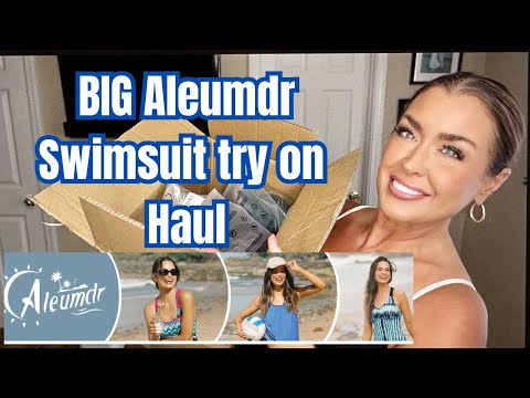 Aleumdr TRY ON HAUL | AMAZON SWIMSUITS | AFFORDABLE SWIMSUIT HAUL | HOTMESS MOMMA VLOGS