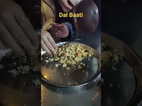 Rajasthani famous Cuisine, Dal Baati #indianfood #dalbaati