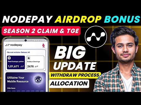 Nodepay Airdrop Claim: Season 00, 01, 02 💰 | Tokenomics, Listing Price & Date Revealed!