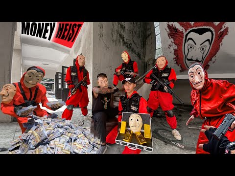 PARKOUR VS MONEY HEIST! | Money Heist betrays, helps the police capture the bad guys | Epic POV