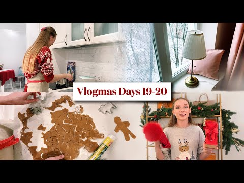 BAKE WITH ME & PERFECT WINTER BOOTS UNBOXING - VLOGMAS DAYS 19-20