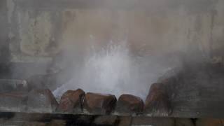 泉源公園の間欠泉 - Geyser at Sengen Park