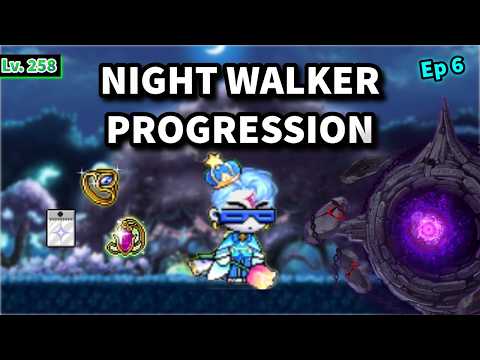 Maplestory GMS Reboot - Night Walker Progression Episode 6 (Meister Ring, superior pendant, Cgloom)