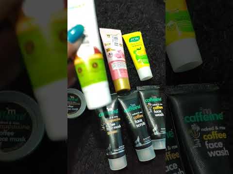 sample skincare products #short #shorts #youtube #youtubeshorts #viral #makeup #skincare