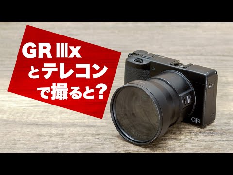 【GR最強伝説は？】RICOH GR IIIx と純正テレコンで薔薇を撮影してみたら意外な結果に【APS-Cコンデジ】