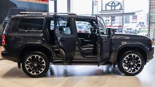 2025 Gray Toyota Land Cruiser Prado Premium 4WD - Luxury SUV in Detail