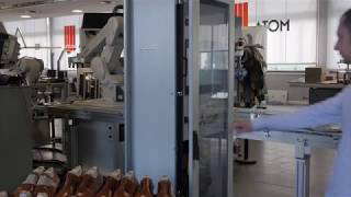 RAMS - Robot Assisted Manufacturing System for footwear industry