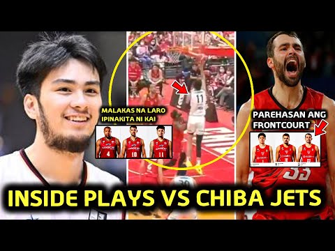 Ipinakita Inside Plays KAI SOTTO VS Chiba Jets. Pinagtulungan Pumalag  Frontcourt Mas Lumakas Kosh..