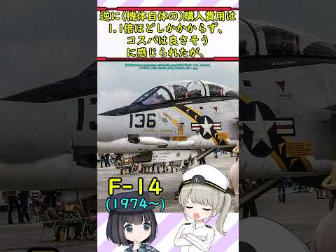 アメリカ空軍もF-14を使おうとしてたってホント！？ #ミリタリー