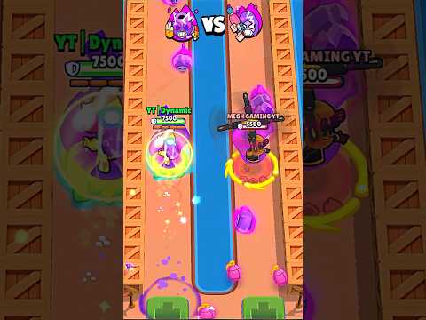 Hypercharge Piper Vs Brawlers Race #brawlstars #shorts