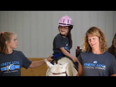 Hippotherapy at Kinetic Edge Physical Therapy