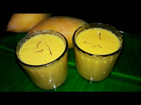 Mango Milk Shake - How to make milk shake with jaggery #shorts #youtubeshorts #shortvideo