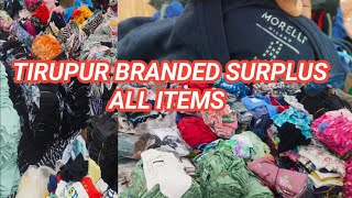 tirupur export surplus market |tirupur branded surplus market |men's t-shirt wholesale market