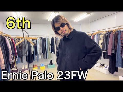 【最速】Ernie Palo 23FW 6th！モールスキンのブルゾン！パンツともセットアップで！生地がとにかく上質です。