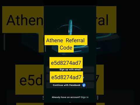 ATHENE NETWORK MINING REFERRAL CODE।। ATHENE NETWORK REFERRAL CODE।।ATHENE MINING APP REFERRAL CODE