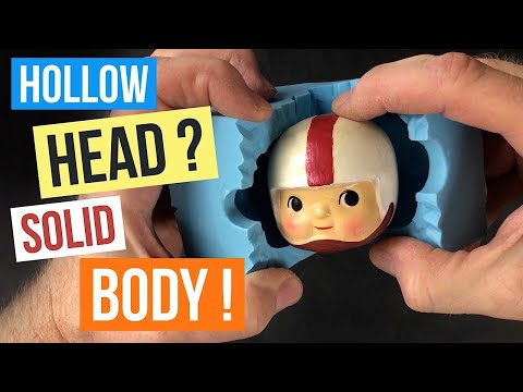 Molding A Bobblehead in Silicone Rubber.  Part 1.