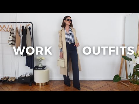 French Girl Workwear wardrobe: Chic Outfits for Business Casual in 2024