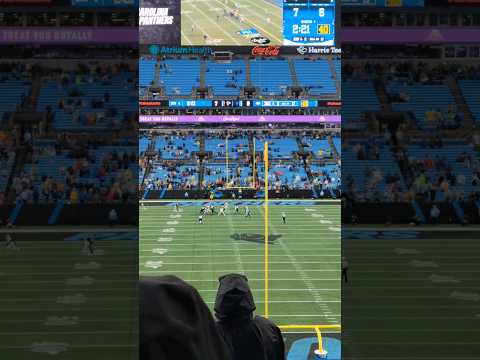 My First NFL Game... the Panthers 2nd Win. #panthers #vlogmas #carolinapanthers