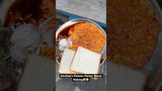 Amritsar’s Famous Paneer Bhurji Making😍😋|| Indian Street Food