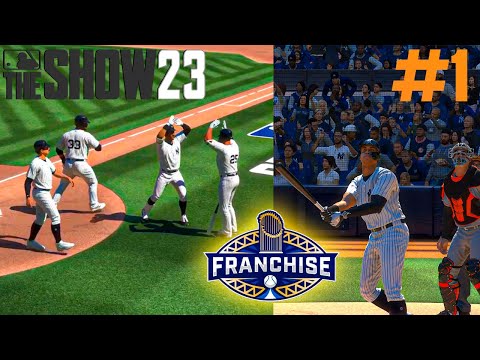 MLB The Show 23 Franchise Mode | New York Yankees | EP1