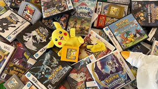 My ENTIRE POKEMON GAME COLLECTION | LuigiFan