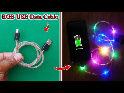 How To Make RGB LED Data Cable At Home | Homemade Led Data Cable | Making RGB Led Cable | Data Cable