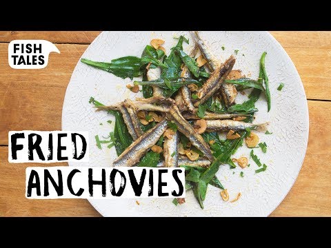 How To Fry Fresh ANCHOVIES  | Bart van Olphen