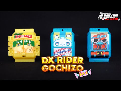 [TMT][1782] DX Rider Gochizo 01! ライダーゴチゾウセット01 !Kamen Rider Gavv! (4k)