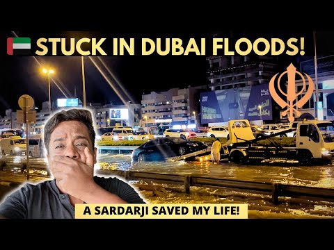 I Survived The Dubai Floods Because a Sardarji Saved My Life! Dubai Tour Vlog in Hindi