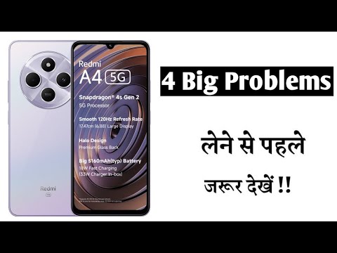 Redmi A4 5G Problems Review | 4 Big Problems