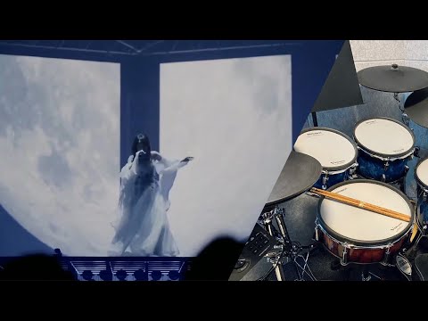 LiSA - Blue Moon (Live is Smile Always 365+JOKER) を叩いてみた/Drum Cover (with lyrics)