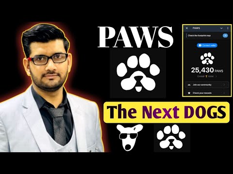 PAWS AIRDROP || The Next DOGS #paws #pawslisting