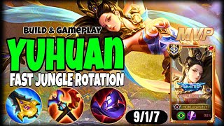 YUHUAN HONOR OF KINGS JUNGLE - RANK GRANDMASTER EPIC | THIS HERO IS AMAZING!!