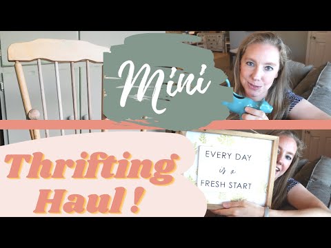 Mini Thrifting Haul | Garage Sale Finds | Antique Sale Finds