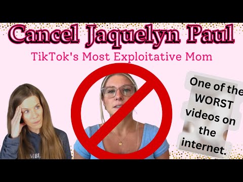 Cancel Jaquelyn Paul | Get Wren off the internet | She is in danger!!! #deinfluencing