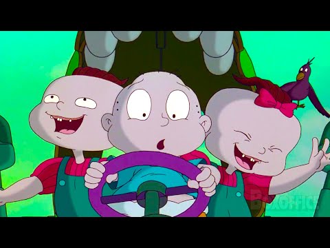 I Rugrats viaggiano sulla Reptar Car | Rugrats - Il film | Clip in Italiano