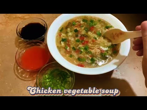 Chicken Vegetable Soup Recipe | How to make chicken vegetable soup at home recipe by Easy to Cook