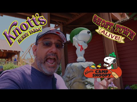 My July 4th Visit to Knott's Berry Farm During Ghost Town Alive 2024