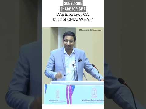 reason why people don't khow cma #icai #cma #shorts #viral