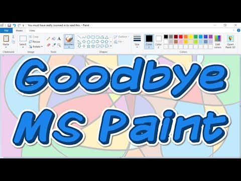 Goodbye MS Paint