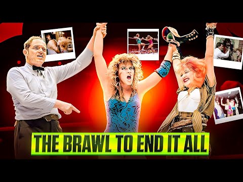 Madison Square Garden Magic The Brawl to End It All. #wwf #prowrestling #cyndilauper #wrestlemania