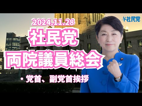 20241128 両院議員総会