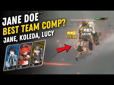 Best Team Comp for Jane Doe? Jane, Koleda, Lucy Gameplay