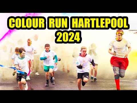 Hartlepool Colour Run 2024 by Michael Gant