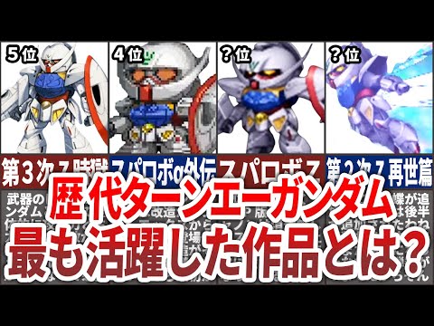 【歴代スパロボ】ターンエーガンダムが最も活躍した作品TOP5