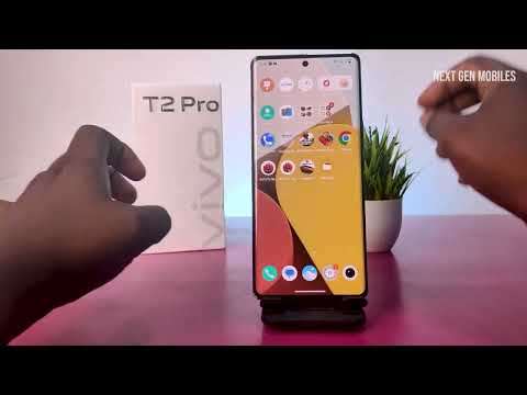 How To Take Screenshot in  Vivo T2 Pro in English