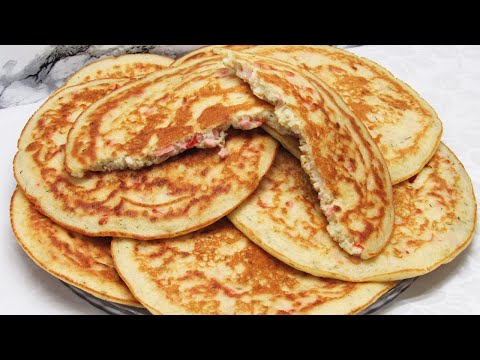 На ЗАВТРАК!!! Быстро, Просто и ВКУСНО - Попробуйте такие ЛЕПЕШКИ