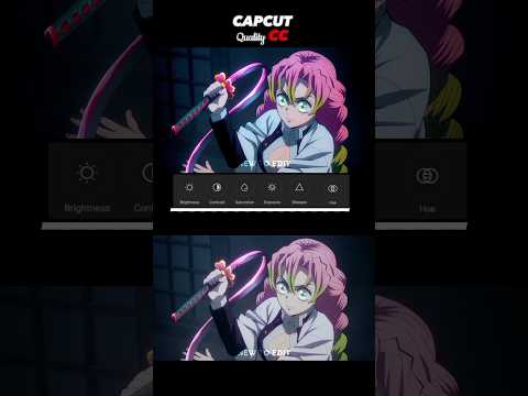 Free Capcut quality CC tutorial 💯 | Anime edits 🔥 | Capcut Tutorial #shorts #capcut #amv