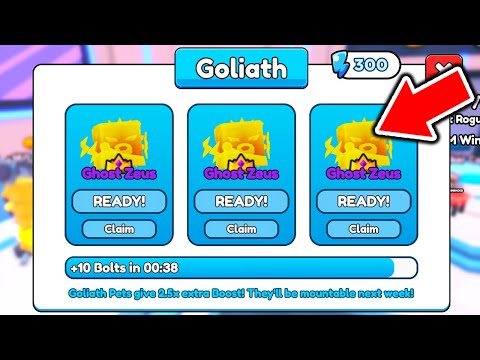 BROKEN Method To GET STRONGEST GOLIATH PETS in Arm Wrestle Simulator..