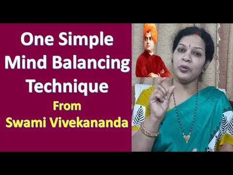 Mind Balancing Technique By Swami Viveka Nanda